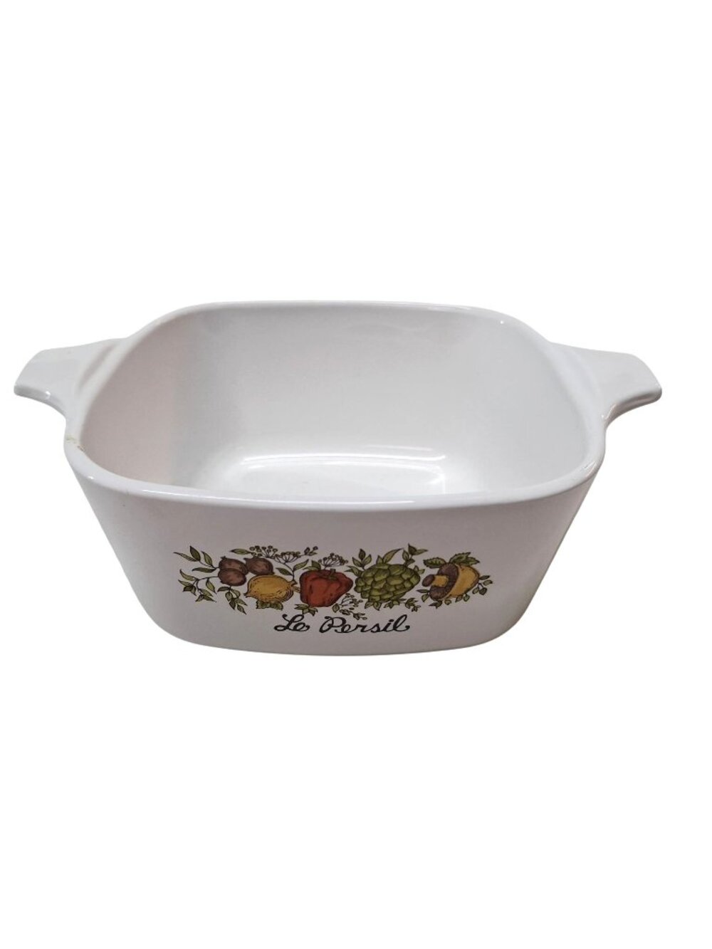 CorningWare P-43-B Le Persil 700mL White Casserole Dish With Handles